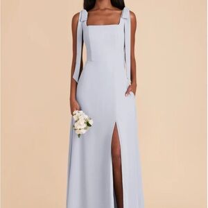 Birdy Grey Alex Chiffon Convertible Dress Ice Blue